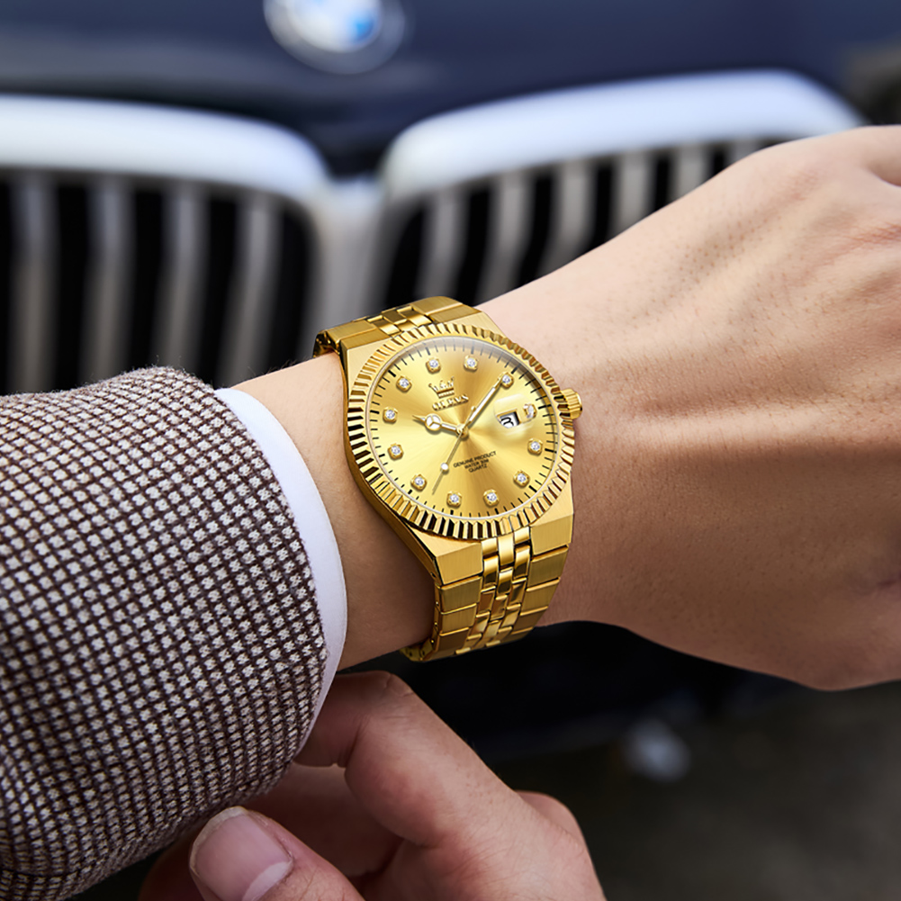 OLEVS, nuevo reloj de moda par - Smartwatch Watches Brands For Men reseña y precio