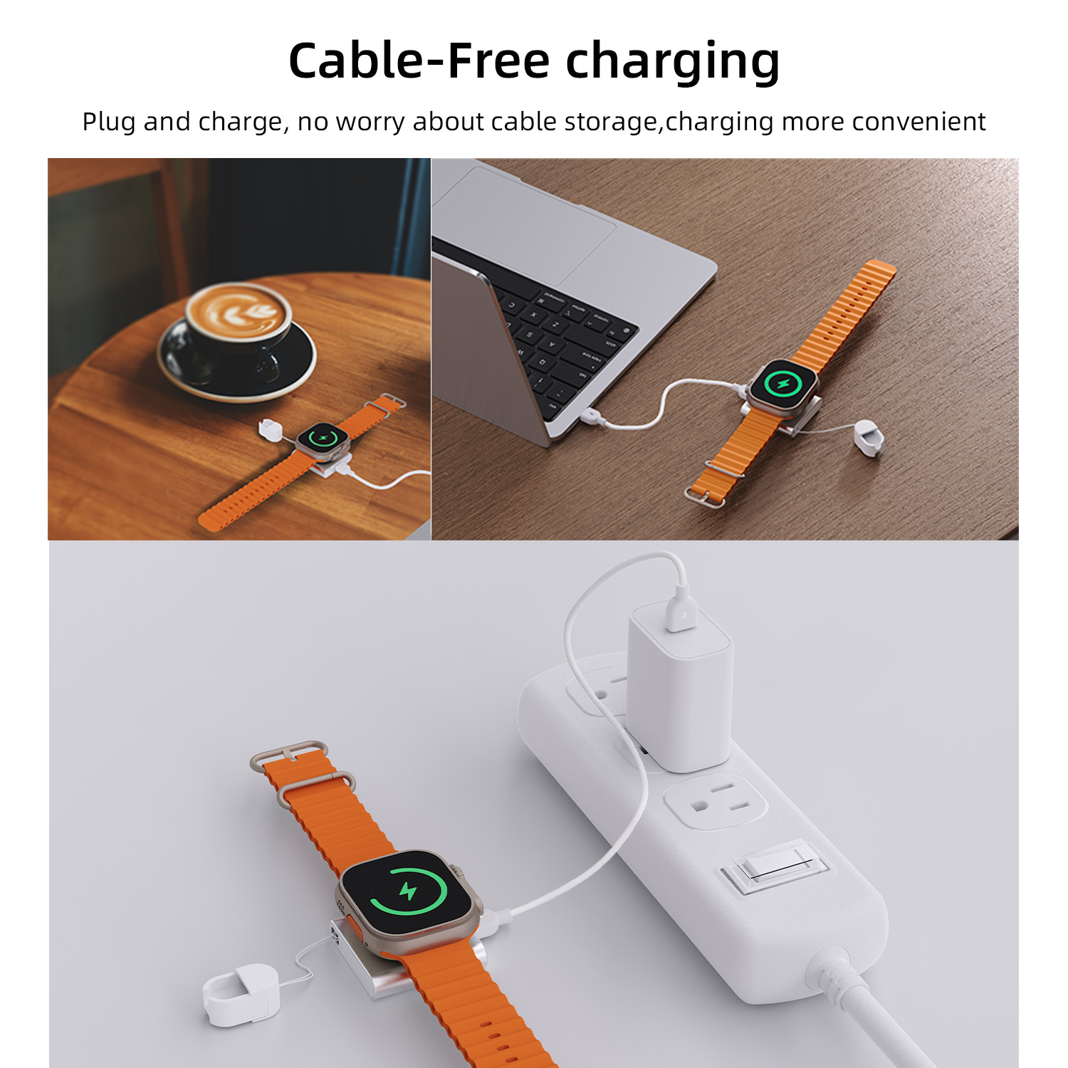 Bonola-cargador inalámbrico ma - Watch 7 Smartwatch Iphone reseña y precio