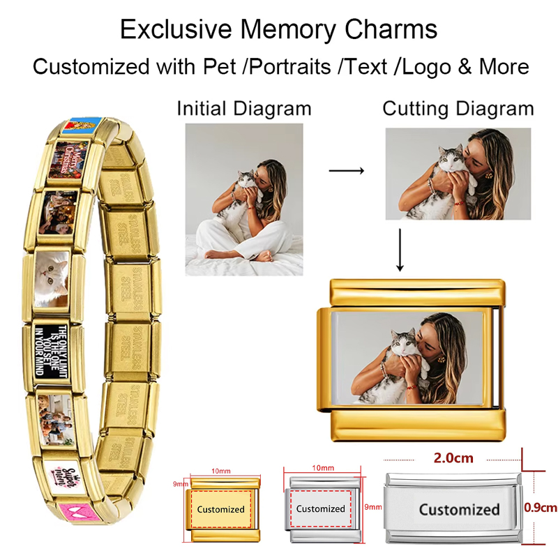 Abalorio italiano personalizab - Bracelet Link Remover reseña y precio