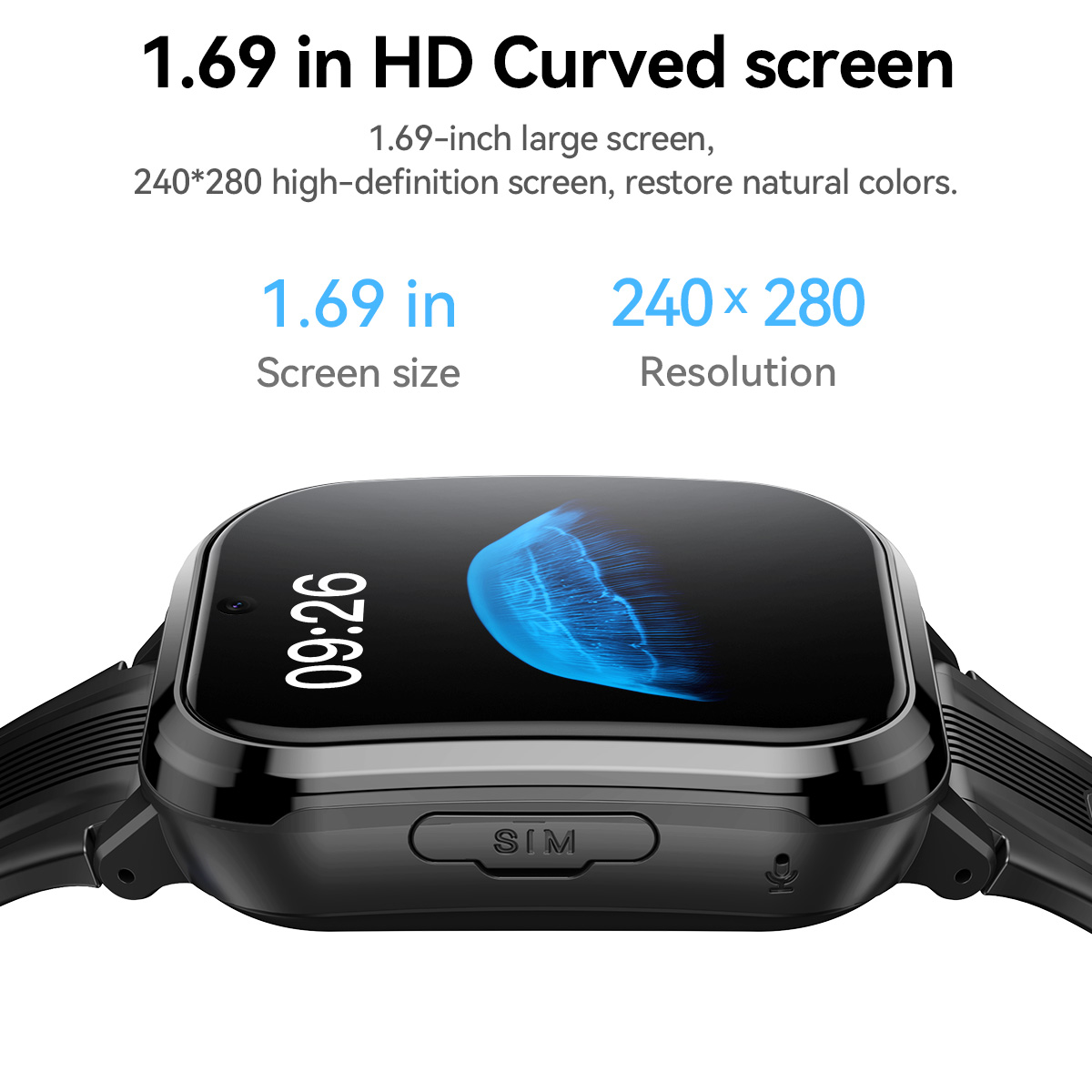 Reloj inteligente HOCO Y108 co - Smartwatch Watches For Kid Boy With Alarm reseña y precio